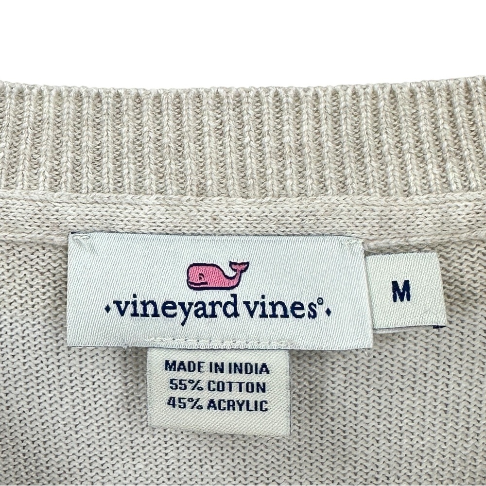 VINEYARD VINES Palm Beach Striped Crewneck Sweater - Picture 6 of 7